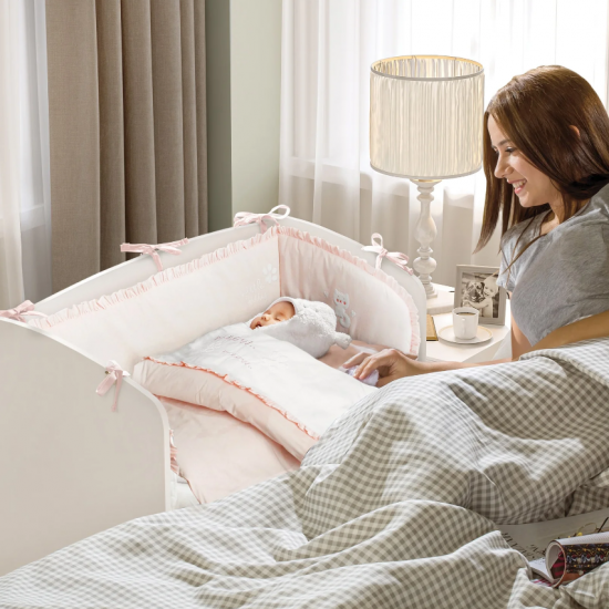 WHITE ΒΡΕΦΙΚΟ ΛΙΚΝΟ 95x55xH79cm