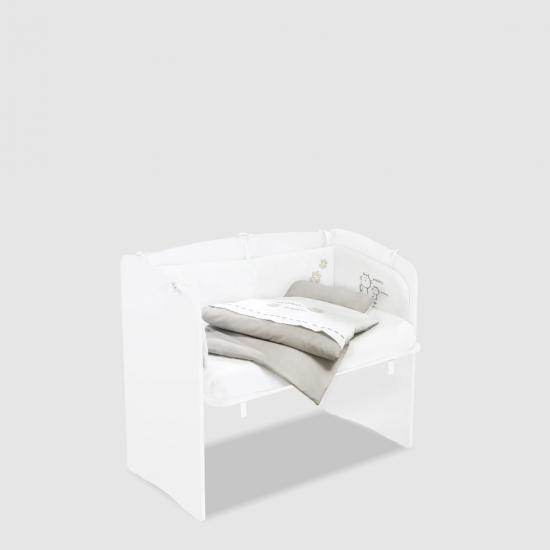 WHITE ΒΡΕΦΙΚΟ ΛΙΚΝΟ 95x55xH79cm