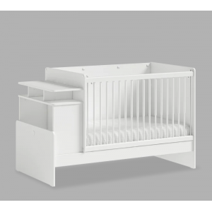 SL COTTON ΒΡΕΦΙΚΗ ΚΟΥΝΙΑ 2 ΣΕ 1 145x79xHX95CM