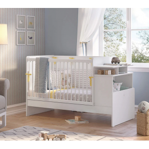 SL COTTON ΒΡΕΦΙΚΗ ΚΟΥΝΙΑ 2 ΣΕ 1 145x79xHX95CM