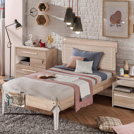 DUO ΠΑΙΔΙΚΟ ΚΡΕΒΑΤΙ ΜΟΝΟ 108x209x116 cm