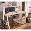 DUO ΠΑΙΔΙΚΟ ΓΡΑΦΕΙΟ ΜΕ ΑΠΟΘΗΚΕΥΤΙΚΟΥΣ ΧΩΡΟΥΣ ΚΑΙ ΠΛΑΤΗ 141x64xH116 cm