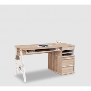 DUO ΠΑΙΔΙΚΟ ΓΡΑΦΕΙΟ ΜΕ ΑΠΟΘΗΚΕΥΤΙΚΟΥΣ ΧΩΡΟΥΣ 141x64xH76 cm