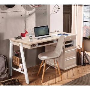 DUO ΠΑΙΔΙΚΟ ΓΡΑΦΕΙΟ ΜΕ ΑΠΟΘΗΚΕΥΤΙΚΟΥΣ ΧΩΡΟΥΣ 141x64xH76 cm