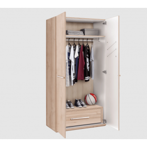 DUO ΠΑΙΔΙΚΗ ΝΤΟΥΛΑΠΑ 2ΦΥΛΛΗ 101x54xH203 cm