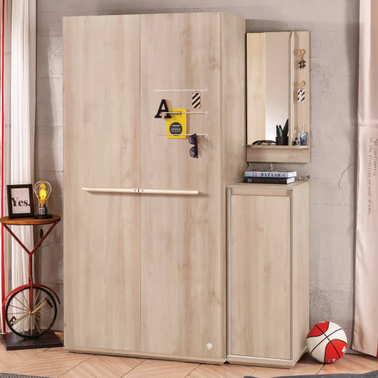 DUO ΠΑΙΔΙΚΗ ΝΤΟΥΛΑΠΑ 2ΦΥΛΛΗ 101x54xH203 cm