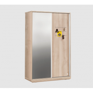 DUO ΠΑΙΔΙΚΗ ΝΤΟΥΛΑΠΑ 2ΦΥΛΛΗ ΣΥΡΟΜΕΝΗ 130x64xH203 cm