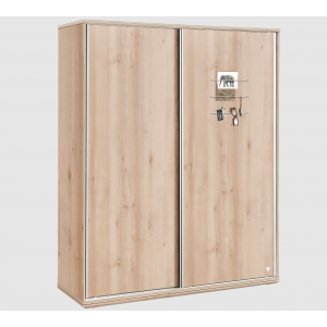 DUO ΠΑΙΔΙΚΗ ΝΤΟΥΛΑΠΑ 2 ΦΥΛΛΗ 185x64xH203 cm