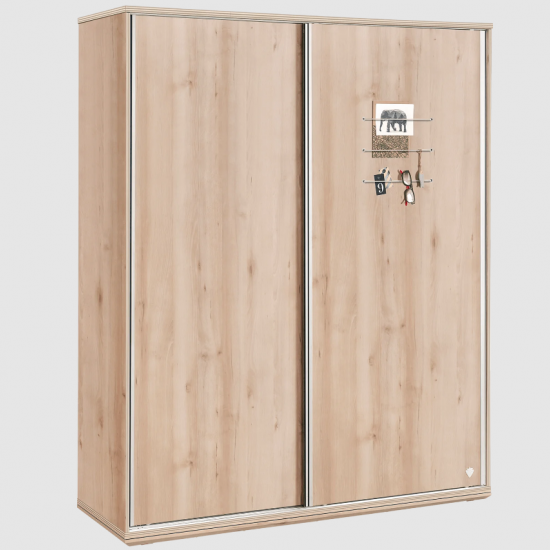 DUO ΠΑΙΔΙΚΗ ΝΤΟΥΛΑΠΑ 2 ΦΥΛΛΗ 185x64xH203 cm