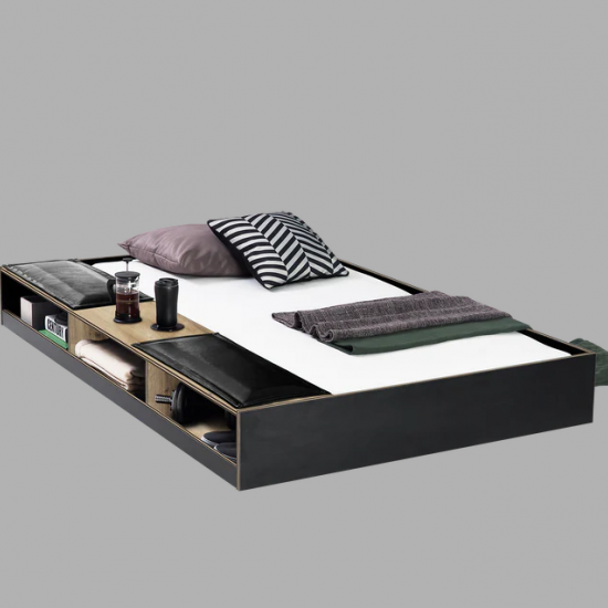 BLACK ΣΥΡΤΑΡΙ ΚΡΕΒΑΤΙΟΥ ΗΜΙΔΙΠΛΟ 194x121xH26cm