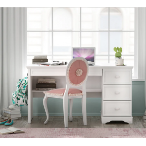 RUSTIC WHITE ΠΑΙΔΙΚΟ ΓΡΑΦΕΙΟ 138x62xH75 cm