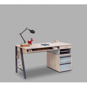 TRIO ΠΑΙΔΙΚΟ ΓΡΑΦΕΙΟ ΜΕ ΣΥΡΤΑΡΙΕΡΑ 141x64xH76 cm