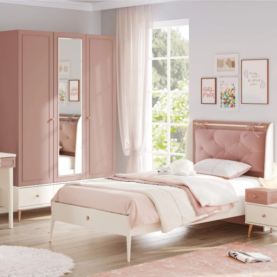 ELEGANCE ΠΑΙΔΙΚΟ ΚΡΕΒΑΤΙ ΜΟΝΟ 206x109xH110cm