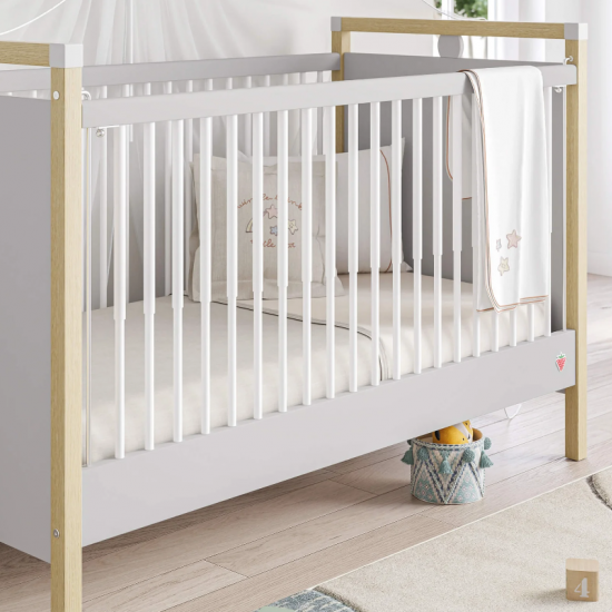 MINO ΒΡΕΦΙΚΗ ΚΟΥΝΙΑ ΜΕ ΤΗΛΕΣΚΟΠΙΚΑ ΚΑΓΚΕΛΑ 148x77x99cm