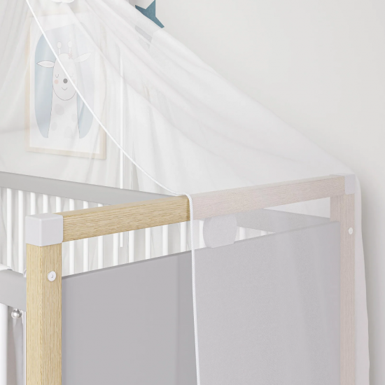 MINO ΒΡΕΦΙΚΗ ΚΟΥΝΙΑ ΜΕ ΤΗΛΕΣΚΟΠΙΚΑ ΚΑΓΚΕΛΑ 148x77x99cm