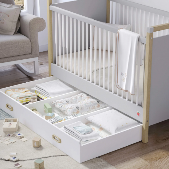 MINO ΒΡΕΦΙΚΗ ΚΟΥΝΙΑ ΜΕ ΤΗΛΕΣΚΟΠΙΚΑ ΚΑΓΚΕΛΑ 148x77x99cm