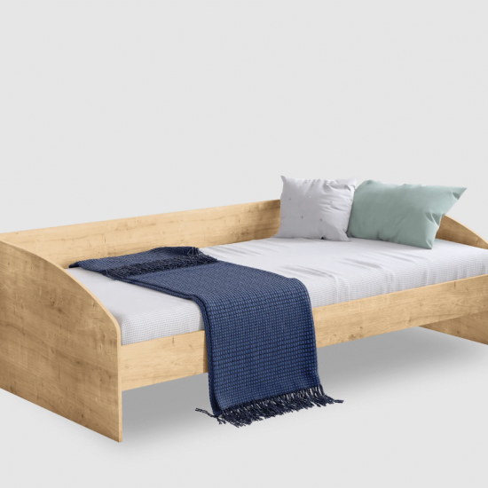 MOCHA ΚΑΝΑΠΕΣ ΚΡΕΒΑΤΙ ΜΟΝΟΣ 204x93.5xH61.5 cm