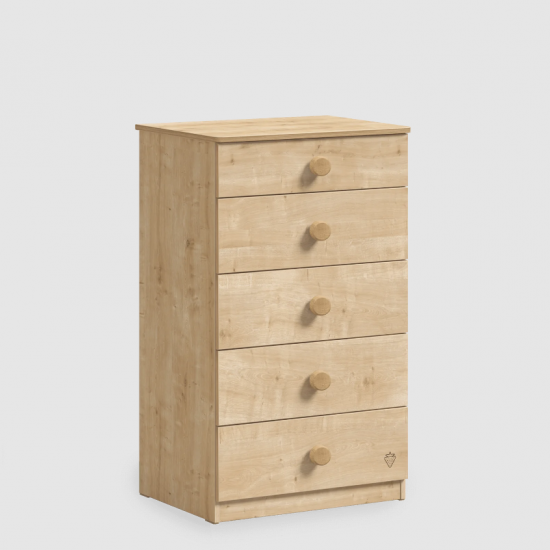 ΠΑΙΔΙΚΗ ΣΥΡΤΑΡΙΕΡΑ ΜΕ 5 ΣΥΡΤΑΡΙΑ MOCHA 60x46xH103cm