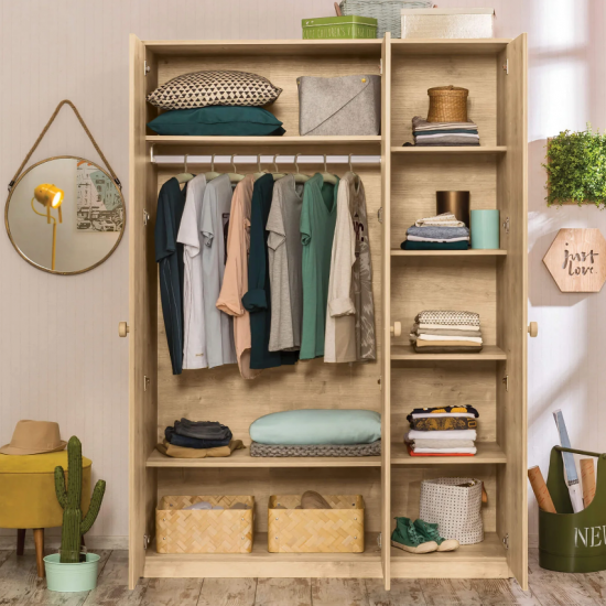 MOCHA ΠΑΙΔΙΚΗ ΝΤΟΥΛΑΠΑ 3ΦΥΛΛΗ 137x55xH198 cm