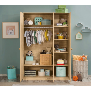 MOCHA ΠΑΙΔΙΚΗ ΝΤΟΥΛΑΠΑ 3ΦΥΛΛΗ 137x55xH198 cm