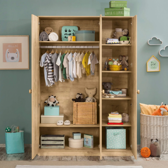 MOCHA ΠΑΙΔΙΚΗ ΝΤΟΥΛΑΠΑ 3ΦΥΛΛΗ 137x55xH198 cm