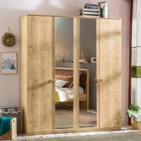 MOCHA ΠΑΙΔΙΚΗ ΝΤΟΥΛΑΠΑ 4ΦΥΛΛΗ 183x56xΗ210 cm