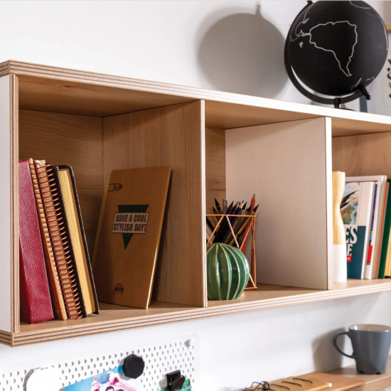 MODERA ΒΙΒΛΙΟΘΗΚΗ ΓΡΑΦΕΙΟΥ 120x27xH33cm