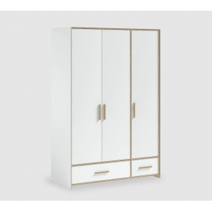 MODERA ΠΑΙΔΙΚΗ ΝΤΟΥΛΑΠΑ 3ΦΥΛΛΗ 138x61xH206cm