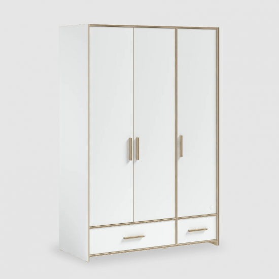 MODERA ΠΑΙΔΙΚΗ ΝΤΟΥΛΑΠΑ 3ΦΥΛΛΗ 138x61xH206cm