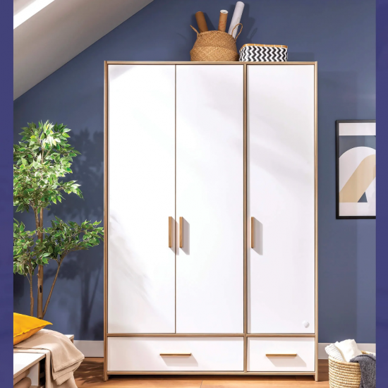 MODERA ΠΑΙΔΙΚΗ ΝΤΟΥΛΑΠΑ 3ΦΥΛΛΗ 138x61xH206cm