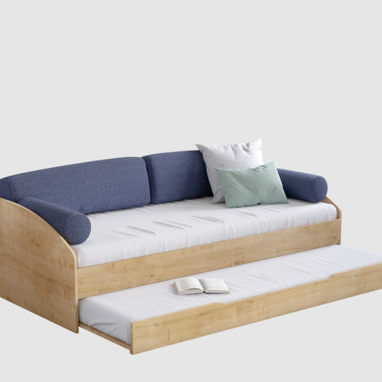 MOCHA ΣΥΡΤΑΡΙ ΚΑΝΑΠΕ 200x93xH18 cm