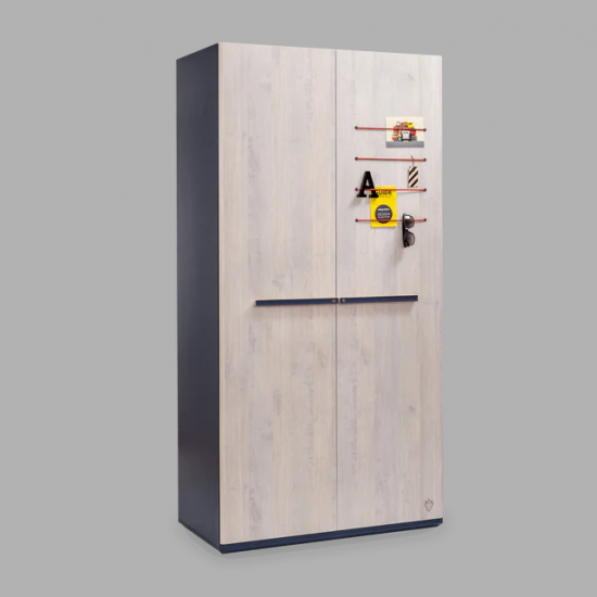 TRIO ΠΑΙΔΙΚΗ ΝΤΟΥΛΑΠΑ 2ΦΥΛΛΗ 101x54xH203 cm