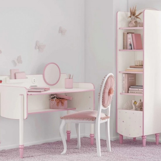 PRINCESS ΠΑΙΔΙΚΗ ΒΙΒΛΙΟΘΗΚΗ ΣΤΗΛΗ 41x35xH163cm PRINCESS ΠΑΙΔΙΚΗ ΒΙΒΛΙΟΘΗΚΗ ΣΤΗΛΗ 41x35xH163cm