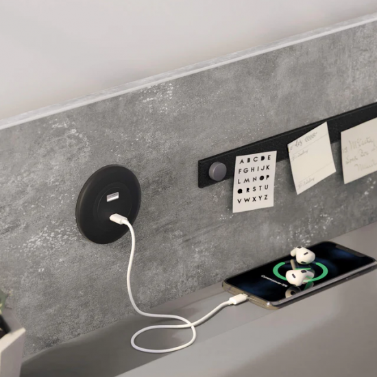 SPACE GRAY ΠΑΙΔΙΚΟ ΓΡΑΦΕΙΟ 128x61xH36cm