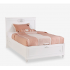 ROMANTICA ΠΑΙΔΙΚΟ ΚΡΕΒΑΤΟ ΗΜΙΔΙΠΛΟ ΜΕ ΑΠΟΘΗΚΕΥΤΙΚΟ ΧΩΡΟ 127x211x117cm