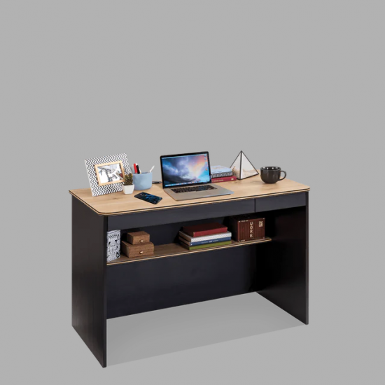 BLACK ΠΑΙΔΙΚΟ ΓΡΑΦΕΙΟ ΜΕ ΡΑΦΙ 110x58xH75 cm