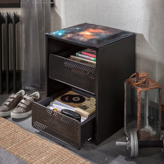 DARK METAL ΠΑΙΔΙΚΟ ΣΚΑΜΠΟ 40x38xH58 cm