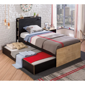 BLACK ΣΥΡΤΑΡΙ ΚΡΕΒΑΤΙΟΥ ΜΟΝΟ 194x93xH24cm