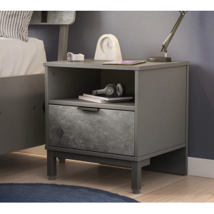 SPACE GRAY ΠΑΙΔΙΚΟ ΚΟΜΟΔΙΝΟ 47x41xH50cm