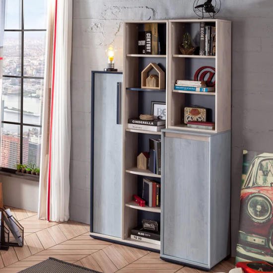 ΠΑΙΔΙΚΗ ΒΙΒΛΙΟΘΗΚΗ TRIO 39x32x88 cm