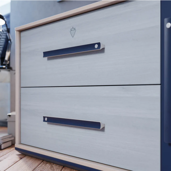 ΠΑΙΔΙΚΗ ΣΥΡΤΑΡΙΕΡΑ TRIO 2 ΣΥΡΤ./1 ΝΤΟΥΛ. 130x50x64cm