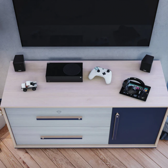 ΠΑΙΔΙΚΗ ΣΥΡΤΑΡΙΕΡΑ TRIO 2 ΣΥΡΤ./1 ΝΤΟΥΛ. 130x50x64cm