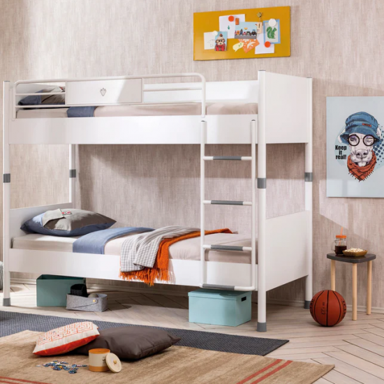 WHITE ΠΑΙΔΙΚΗ ΚΟΥΚΕΤΑ 2 ΣΕ 1 106x208xH168cm