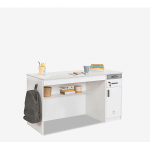 WHITE ΠΑΙΔΙΚΟ ΓΡΑΦΕΙΟ ΜΕΓΑΛΟ 139x58xH75 cm