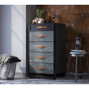 DARK METAL ΠΑΙΔΙΚΗ ΣΥΡΤΑΡΙΕΡΑ 5 ΣΥΡΤΑΡΙΑ  60x46xH106cm