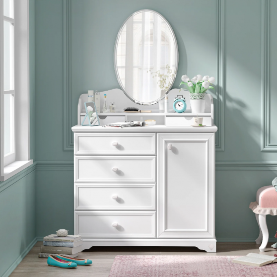 ΚΑΘΡΕΠΤΗΣ ΣΥΡΤΑΡΙΕΡΑΣ RUSTIC WHITE 98x19xH84cm