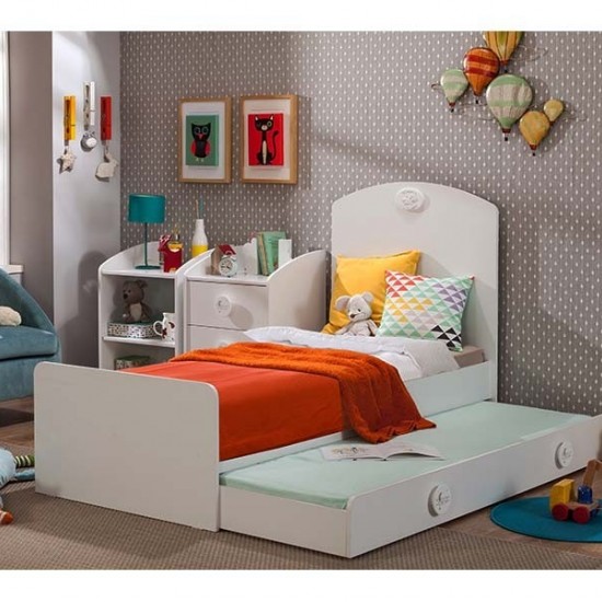 COTTON ΒΡΕΦΙΚΗ ΚΟΥΝΙΑ ΜΕ ΣΥΡΤΑΡΙ 3 ΣΕ 1 183x89xH112cm