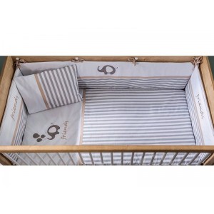 MOCHA ΒΡΕΦΙΚΗ ΠΡΟΙΚΑ 4ΤΜΧ 140x70cm