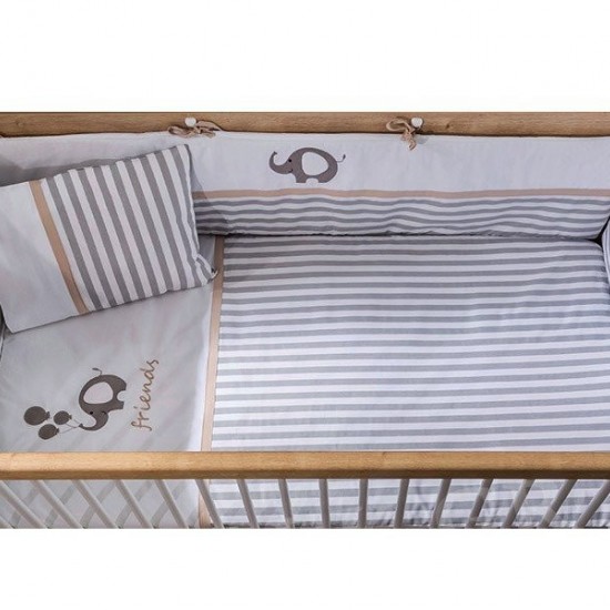 MOCHA ΒΡΕΦΙΚΗ ΠΡΟΙΚΑ 4ΤΜΧ 140x70cm