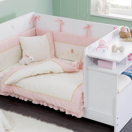 ΒΡΕΦΙΚΗ ΠΡΟΙΚΑ SL COTTON 4ΤΜΧ 60x35xH17cm